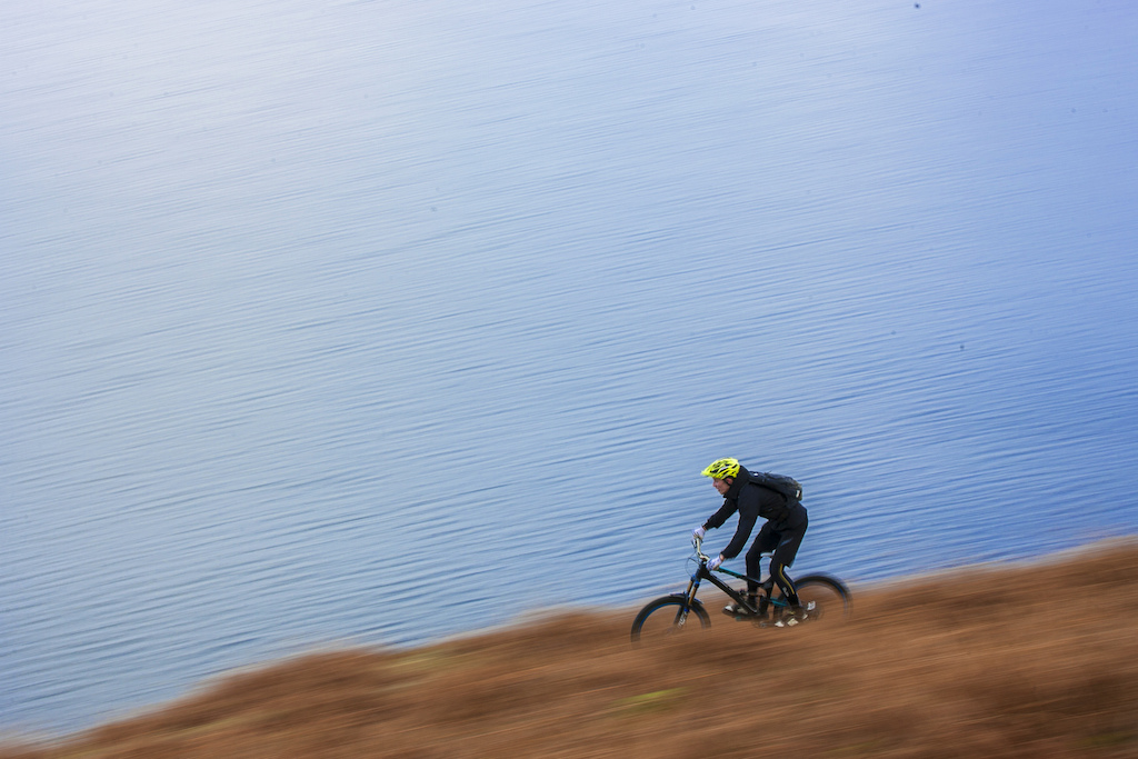 during a random ride at Ennerdale, The Lake District, United Kingdom. 31 January 2015 Photo: Charles Robertson
