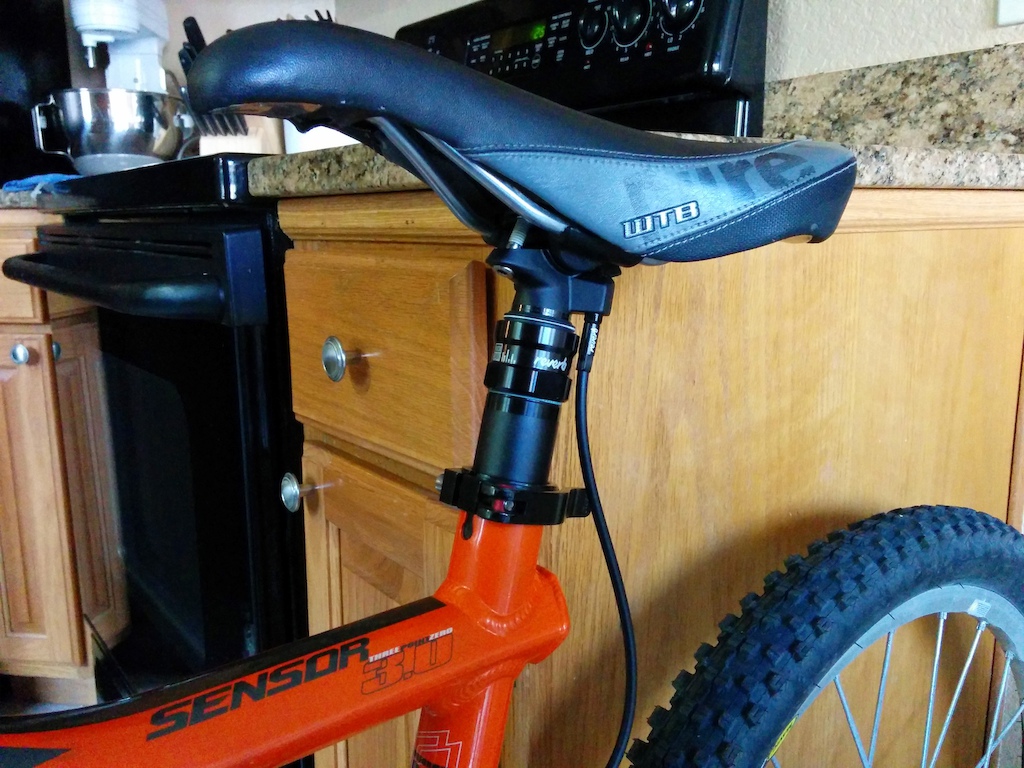 I would have had to cut my seatpost to get it this low before.