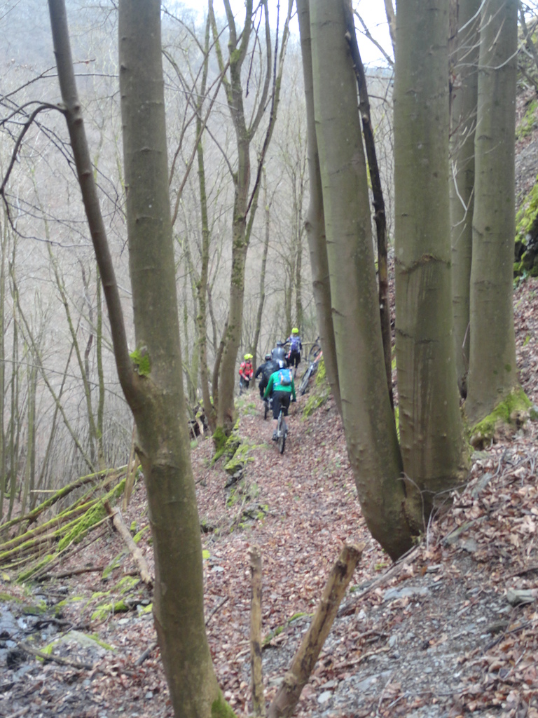 Great weekend of mountainbiking in the Moezel, Germany. It was great :D