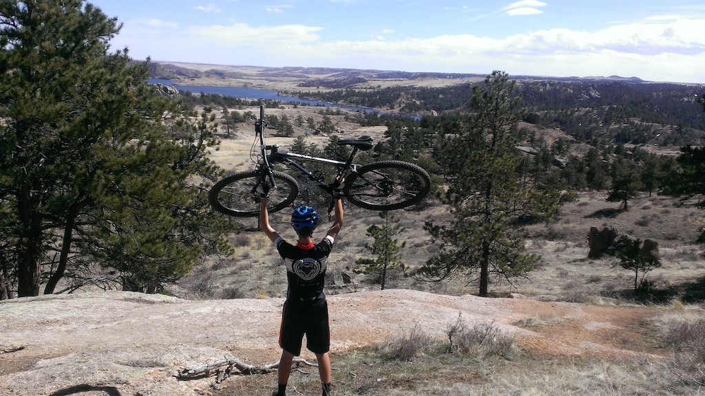 Curt Gowdy State Park really does have world-class riding, absolutely beautiful!