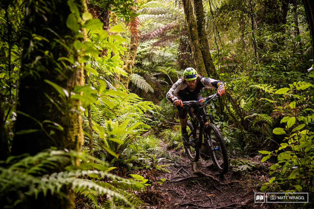 Local favourite Wyn Masters is one to watch this weekend. EWS 1 2015, Rotorua, New Zealand. Photo by Matt Wragg.
