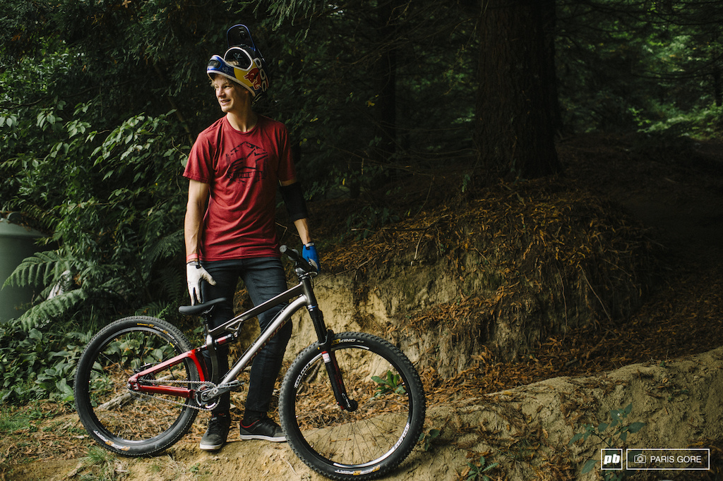 Martin Soderstrom and his Specialized P. Slope.
