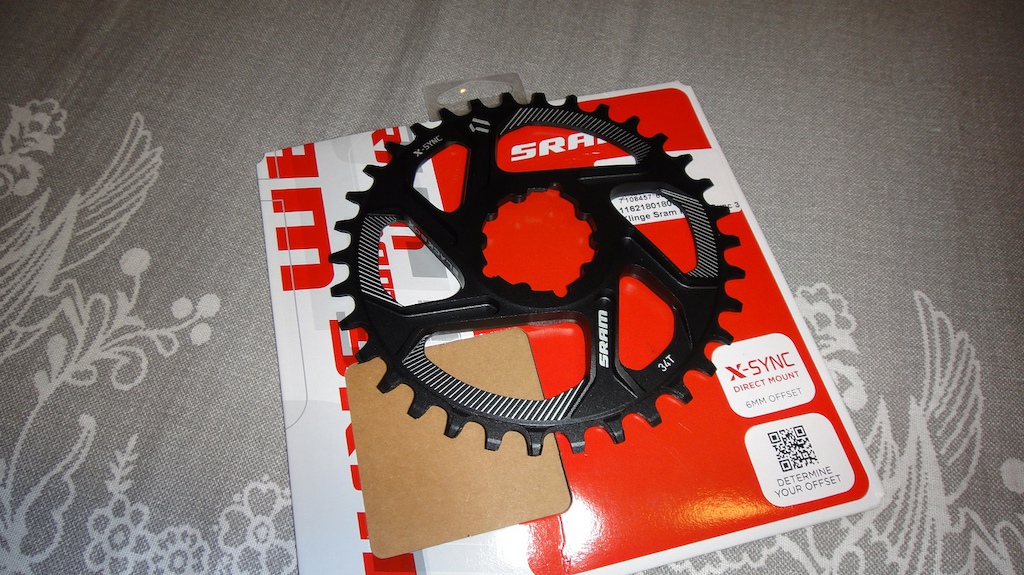 Got this Sram XX1 spiderless chainring today, really a nice piece