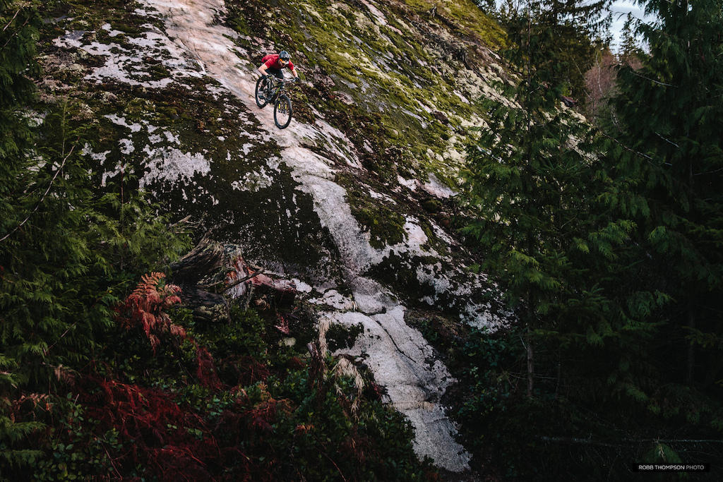 Stephen Mathews out for your average Squamish xc ride.