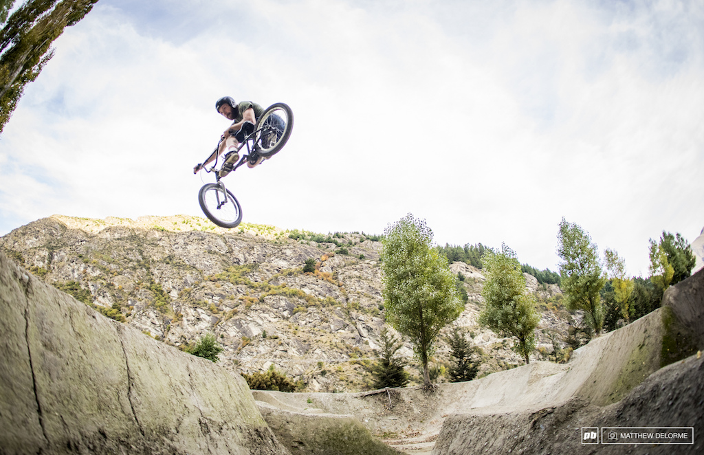 Riding Gorge Road jumps with Cam McCall