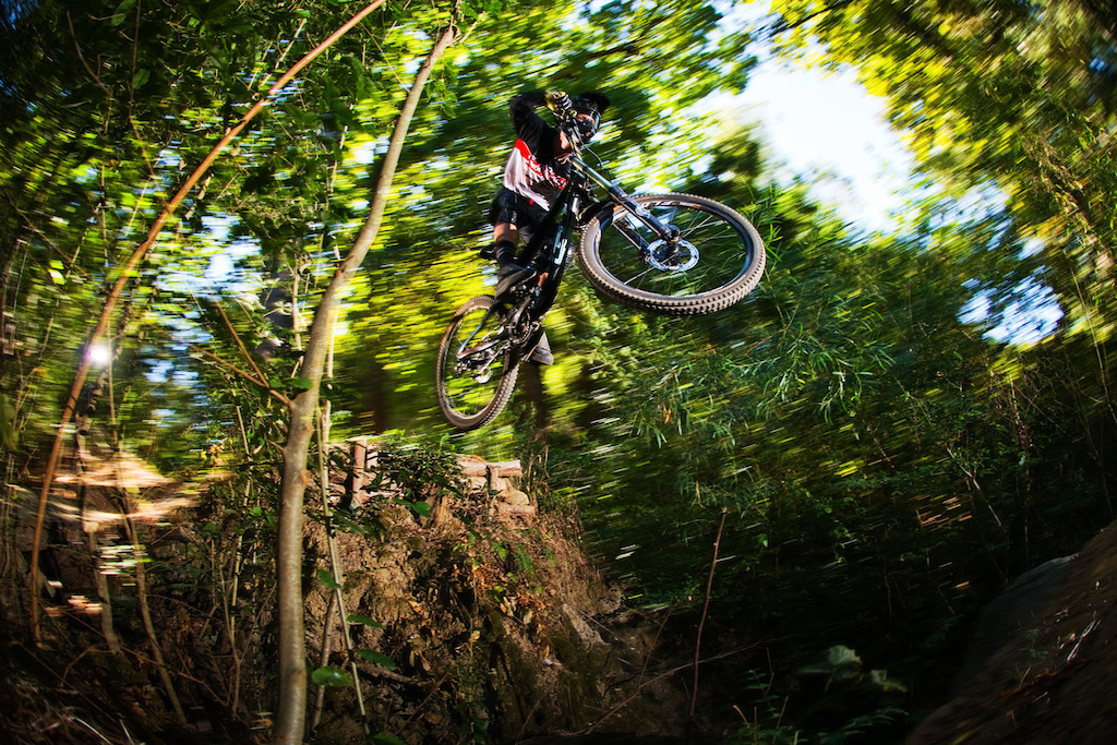 Been a while since I've shot any DH &amp; a fresh track was a treat.
