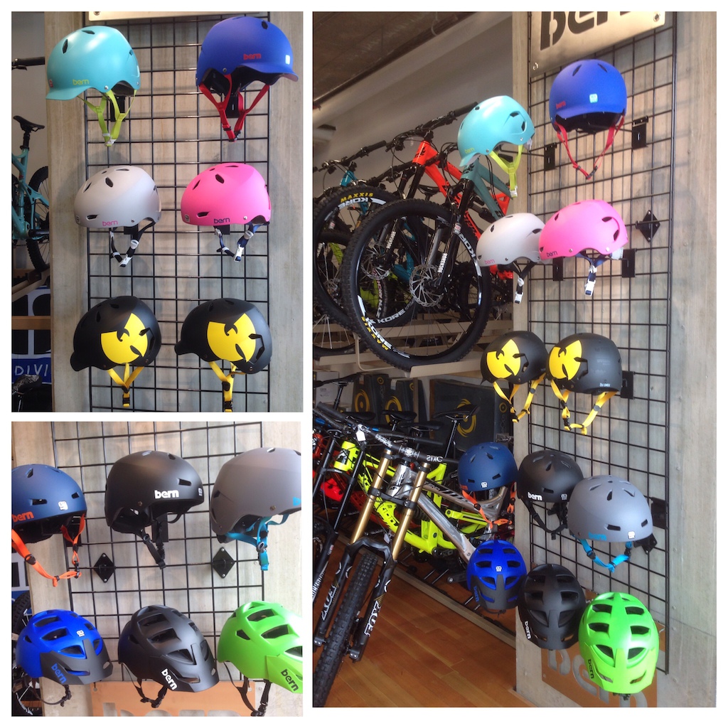 Bern helmets now available at North Shore Bike Shop
