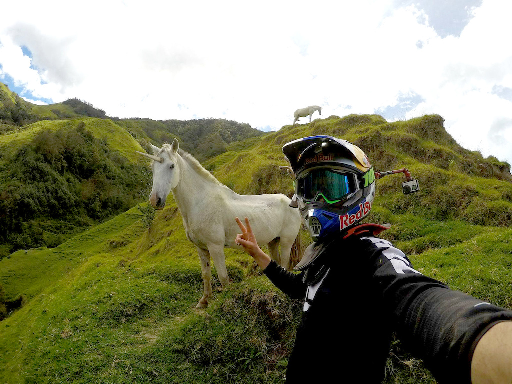 Backcountry magic in the southern hemisphere. After wrapping up some urban DH, Aaron Chase took some time to slow-shuttle in the Colombian mountains.