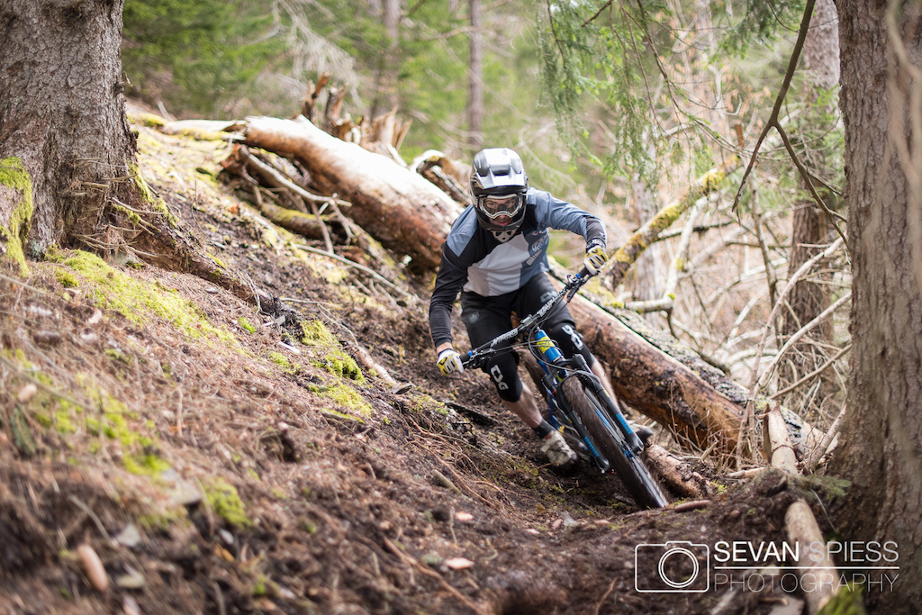 The snow is finally gone, it's time to ride again here in Switzerland

Pic: Sevan Spiess