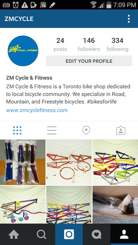 Shoot us a follow on Instagram! @ZMCYCLE