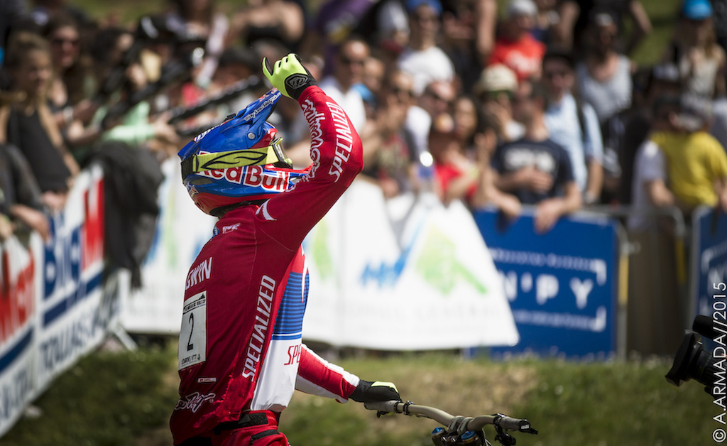 Lourdes WC DH race images by Alberto Armada Blanco