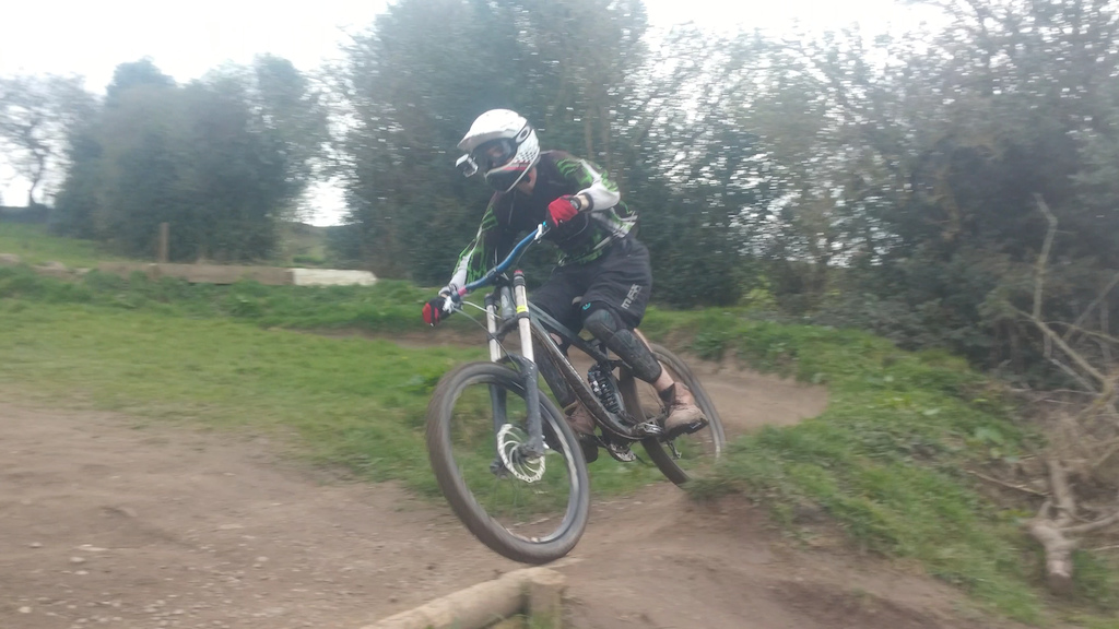 Just me going for the bridge at farmer johns!