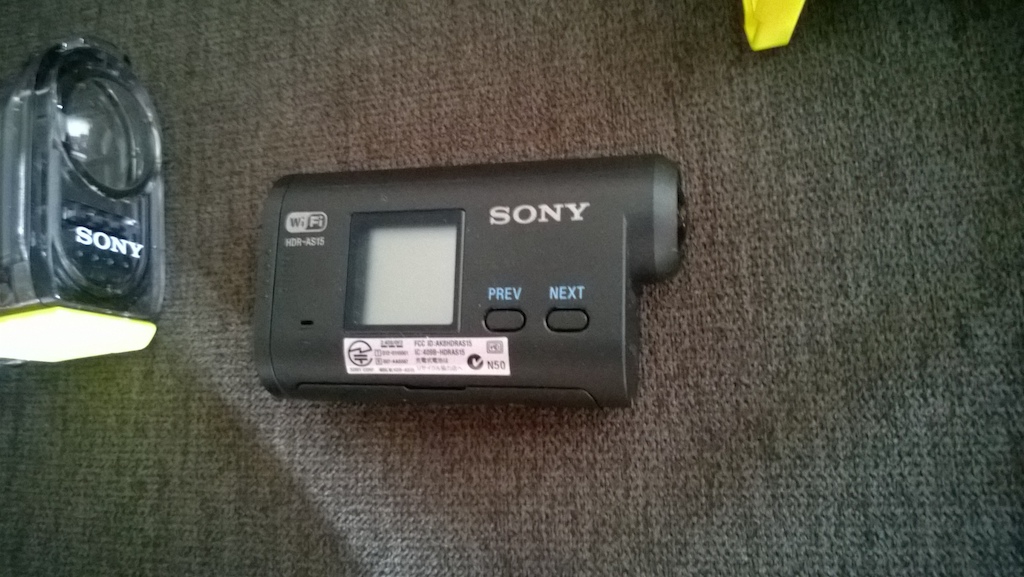 2014 Sony Action Cam AS-15