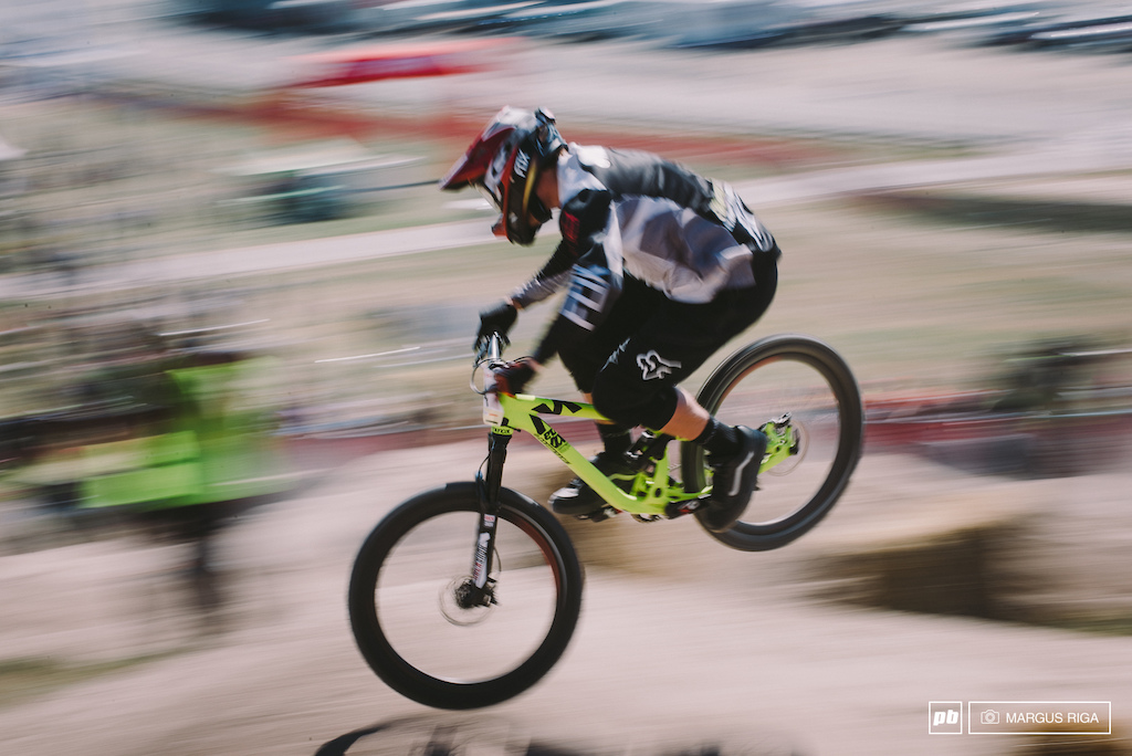 The field in the final was so fast, that even Kyle Strait could only pull off twelfth place at this years' Dual Slalom.