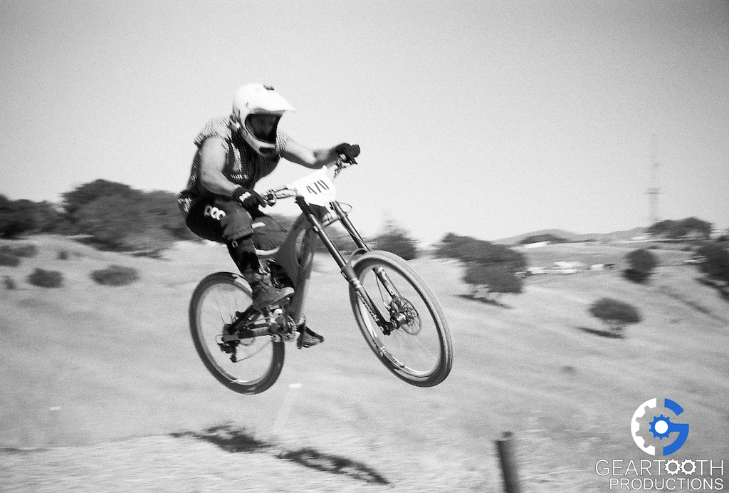 35mm Kodak and Fuji film shot on two antique cameras. Black and white film: Kodak T-Max 400 in a 1960 Argus C3 Matchmatic. Color film: Fuji 400 in a 1946 Argus A2B.

http://geartooth.smugmug.com/Action-Sports/Sea-Otter-Classic-2015/Film-Shots/