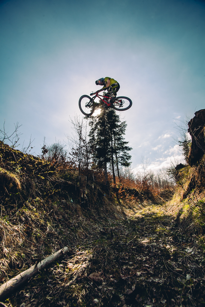 Yesterday's freeride on a local spot. Polish spring is amazing! Photo by Artur Wszołek. Thanks for photo!