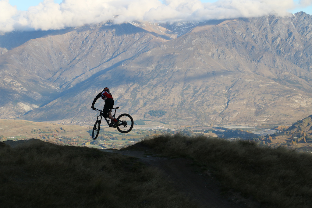 Final jumps up Rude Rock