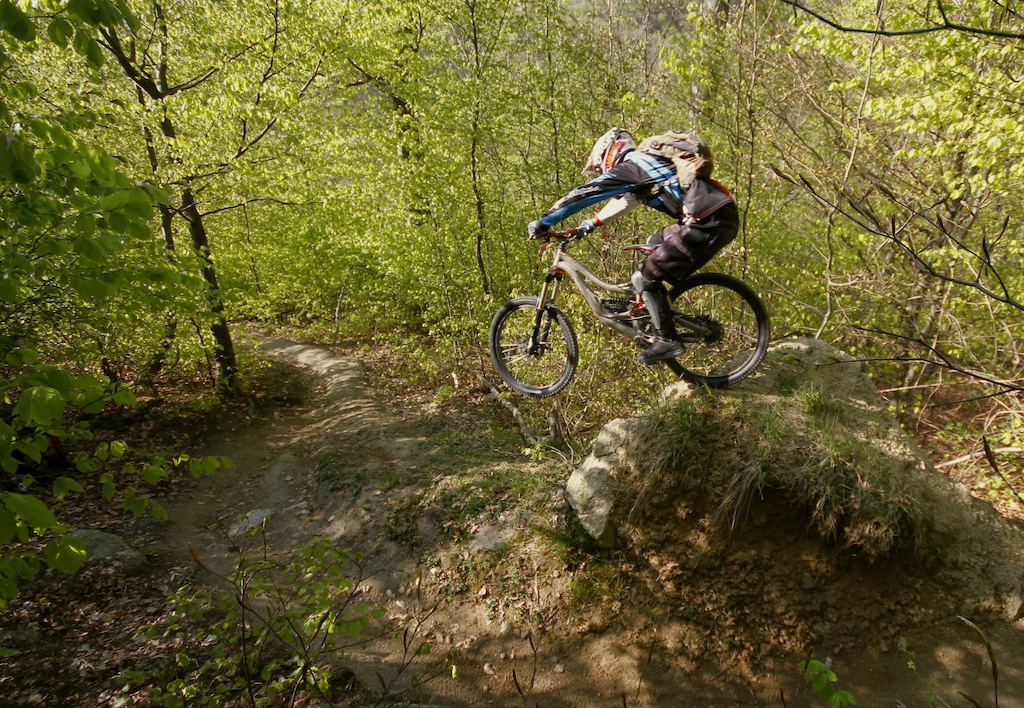spring training at local DH trail