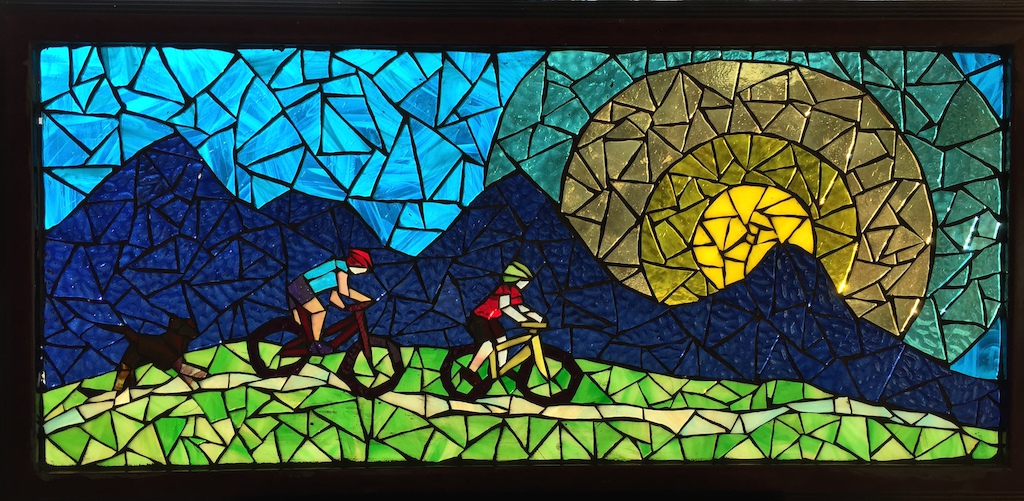Beth's newest glass mosaic