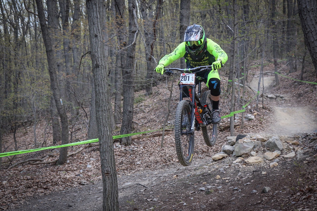 Sat practice feeling good on the jumps.
1st place cat 2 30-39
Photo by John Milby