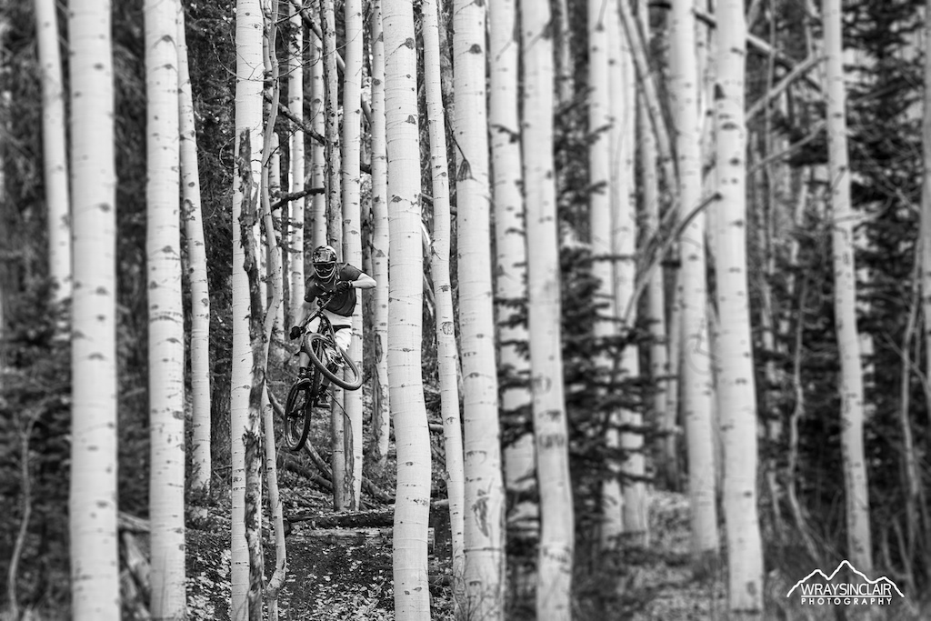 Lance Starling riding Empire Pass in Park City, Utah