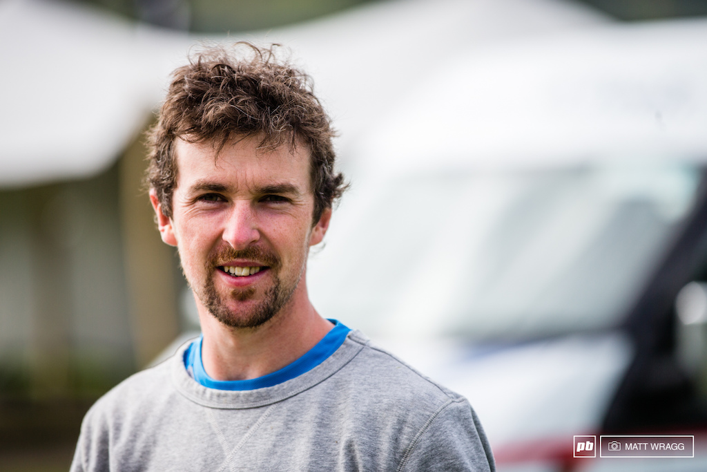 Niall Davis - the driving force behind this race and much of the Irish enduro scene.
