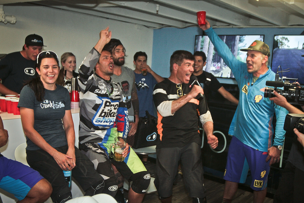 A big party back at the crankbrothers HQ closed out the night.