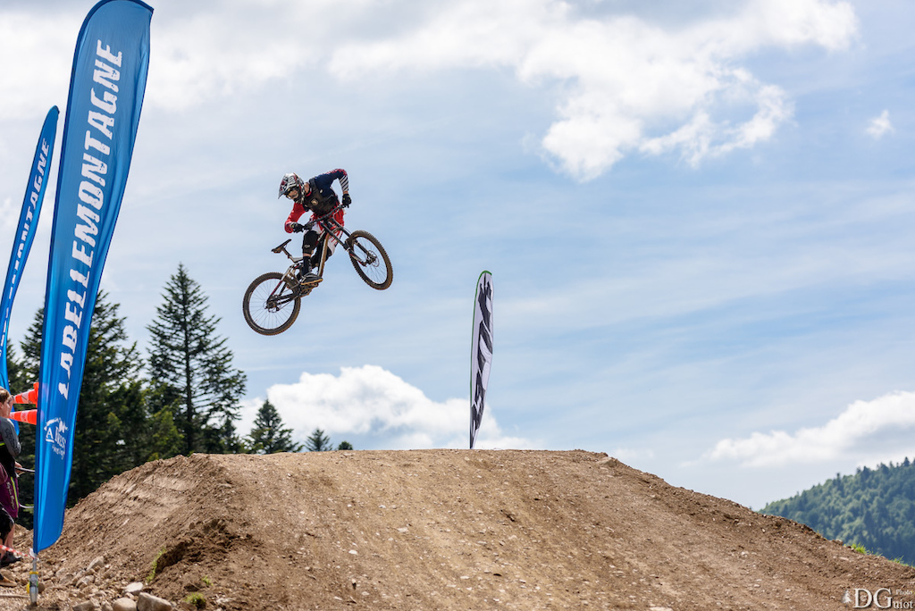 Whip off contest at La Bresse bike park  in les Vosges