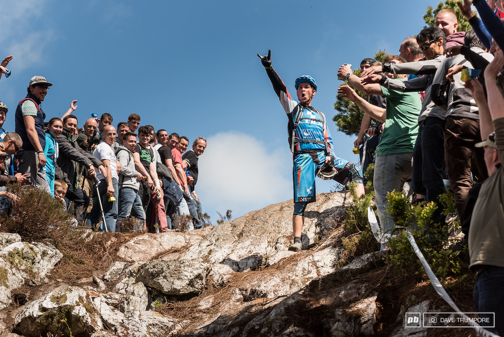 The crowed here in Ireland was second to none, and Nico Lau was sure to take the extra time to get everyone even more psyched up to start stage 3.