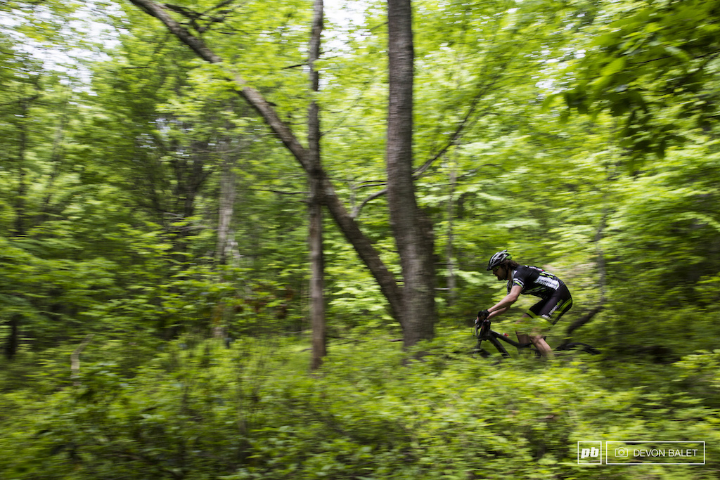 High speeds, deep forests and rocks is the theme for the TSE Enduro.