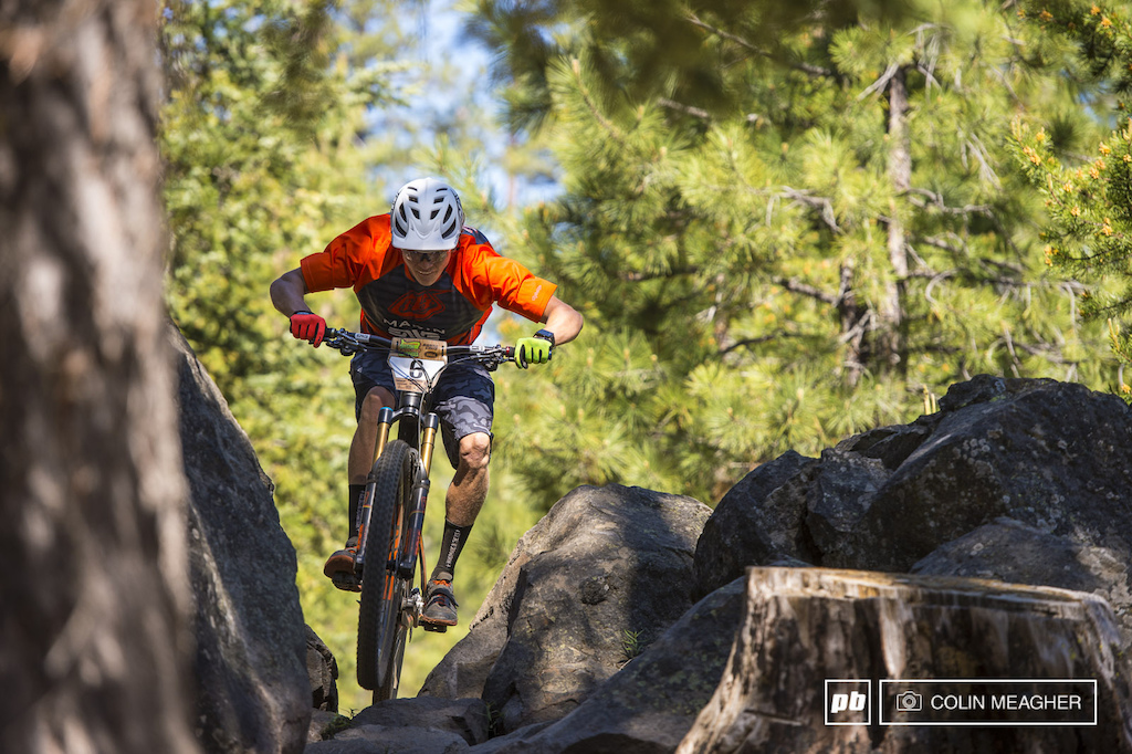 Jack of all trades Cody Kelly splitting the notch on stage 1.