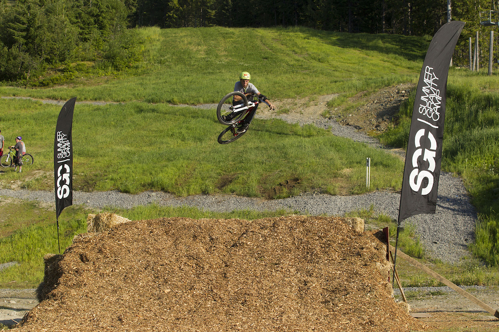 SGC campers at Whistler Mountain Bike Park