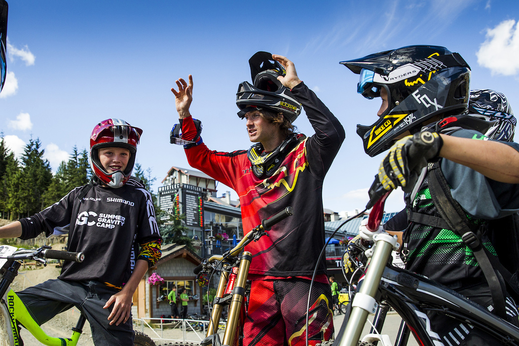 SGC campers at Whistler Mountain Bike Park