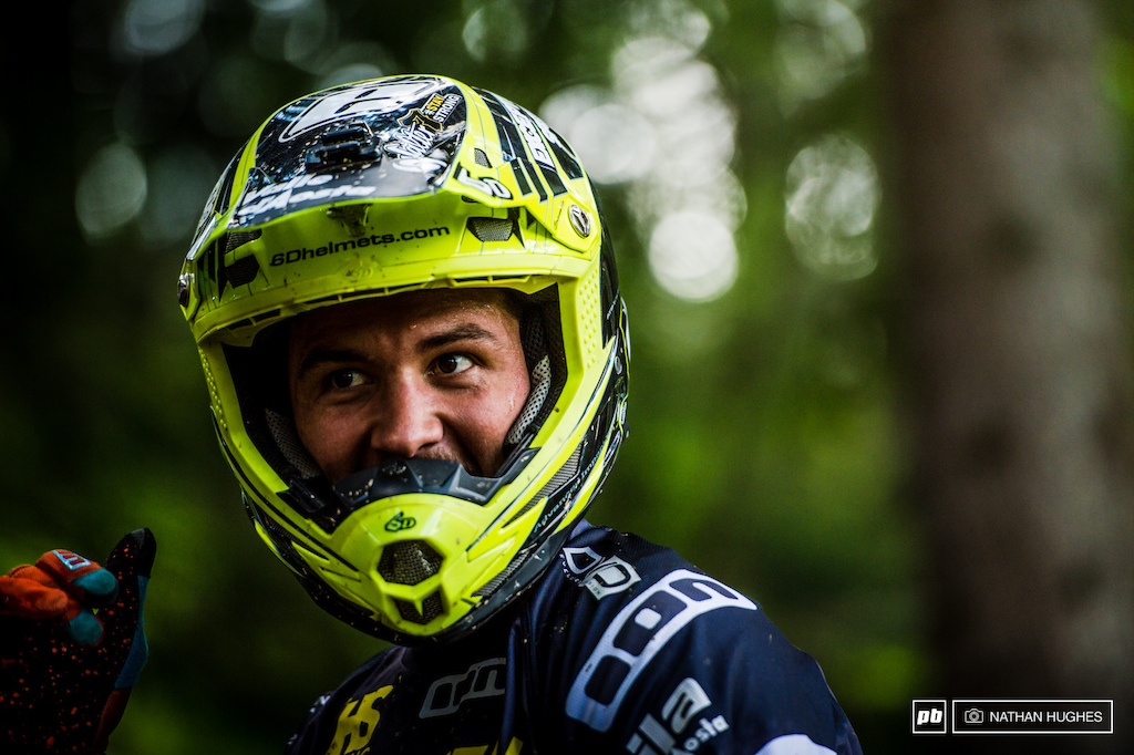 Great to see Lorenzo Suding back in the woods with a helmet on after his car accident last year and an injury before Lourdes. He s now back on the gas and managing his own team HS Racing.