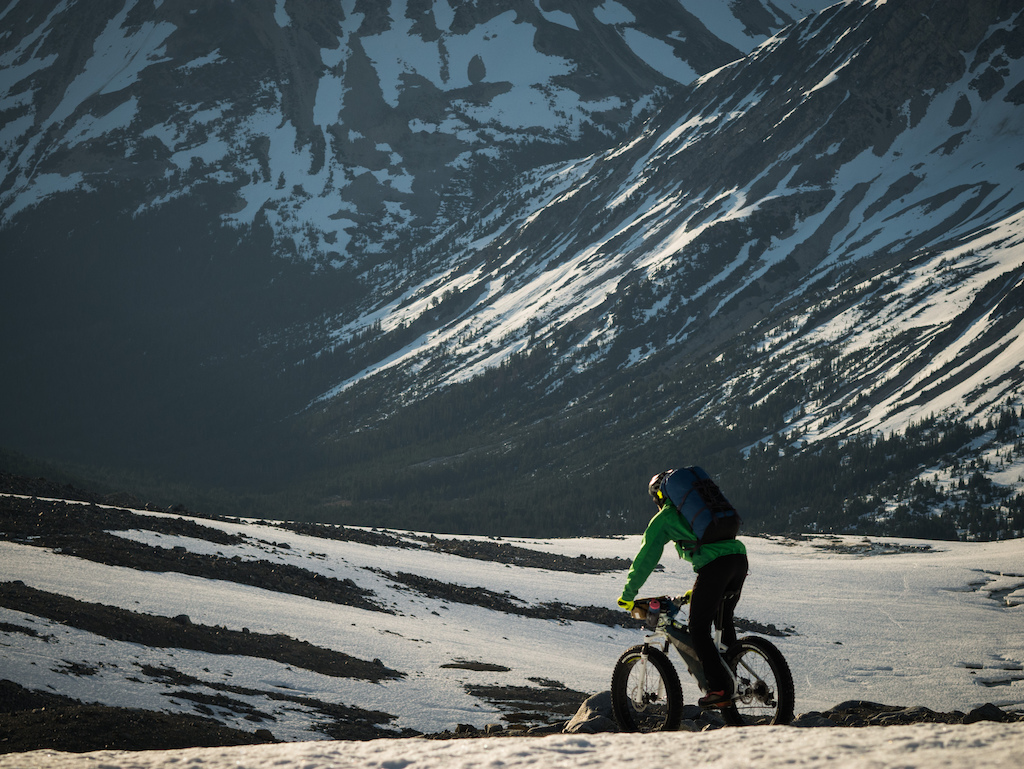 Ride at Night - An Idiot's Guide to Bikepacking on Snow