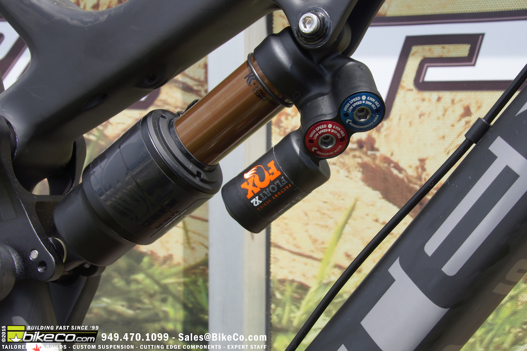 Check out this Intense Tracer T275 featuring the 2016 Fox Float X2 rear damper and Fit 4 36 front fork - this is a no holds barred banger.

If you're in the market for a bike at this level do yourself a favor and work with the best - the experts here at BikeCo.com