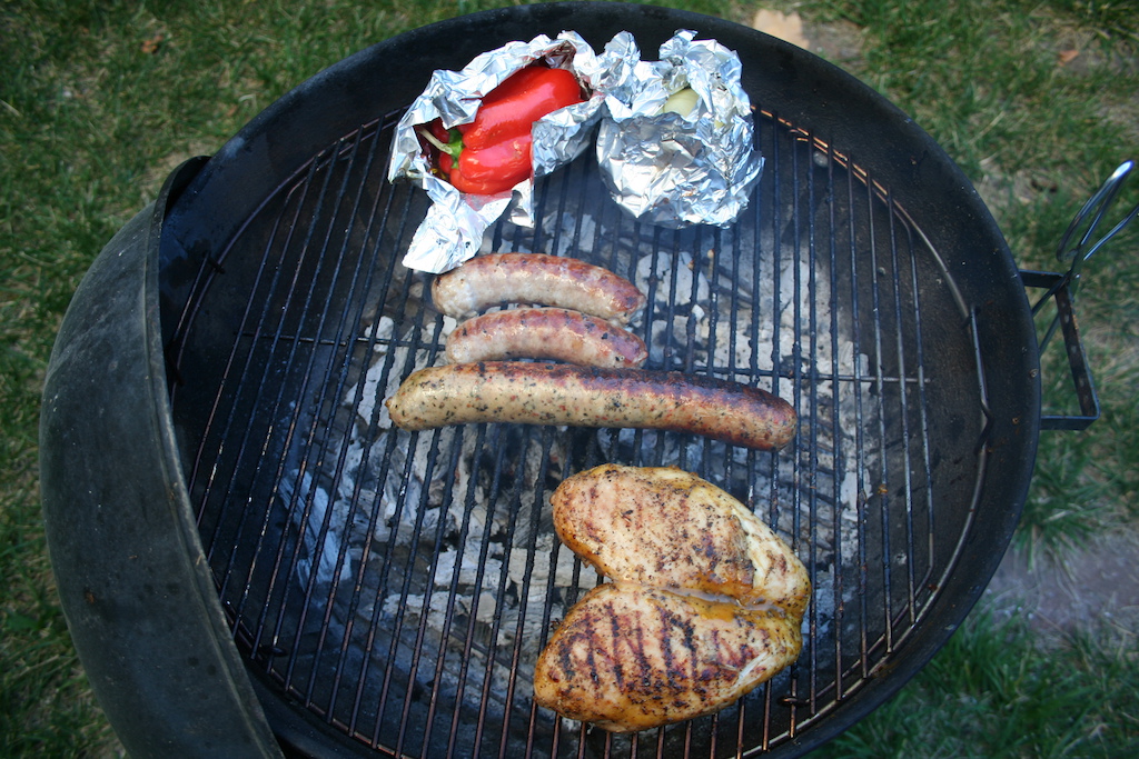 Cookin dinner for dad