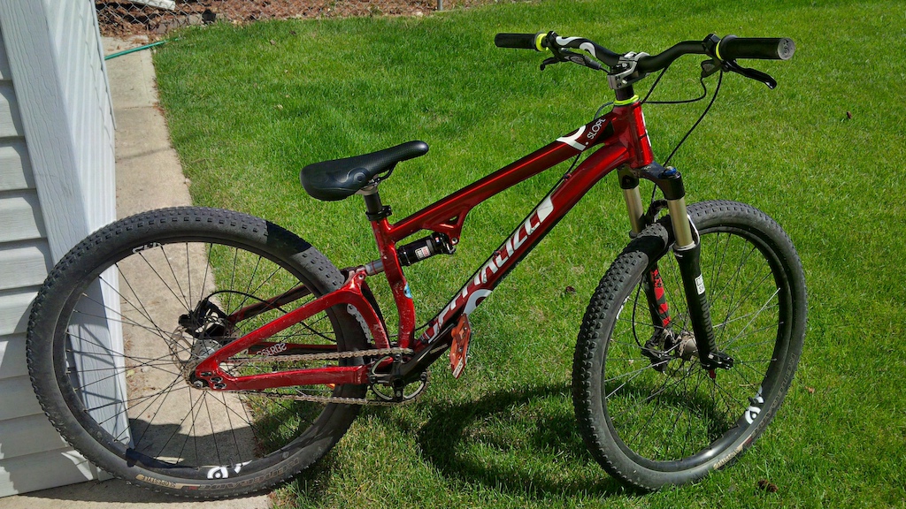 2014 Specialized Pslope stock except for Spank Pedals