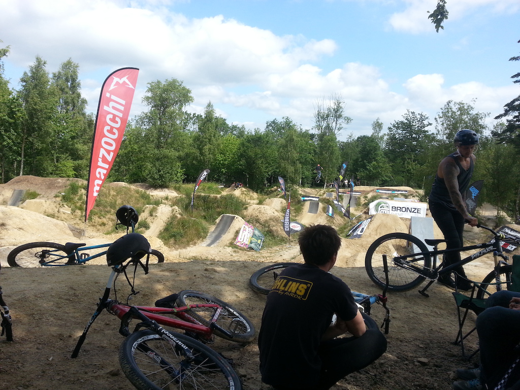 soo many bikes and riders it was awesome