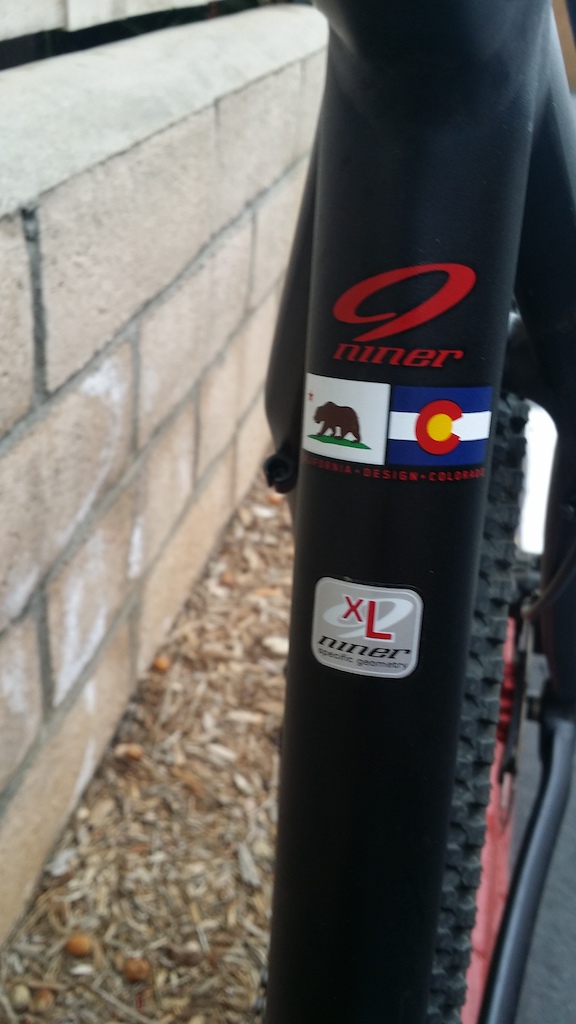 2015 Niner Air 9 XL 18lbs 29 Black Single Speed Mountain Bike - $