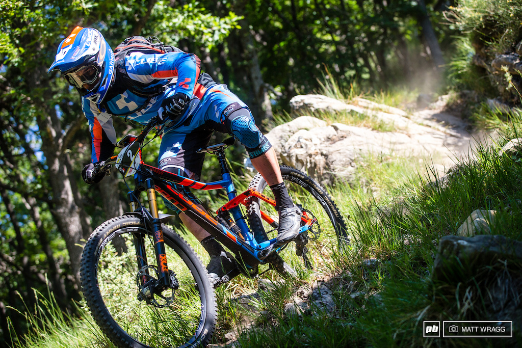Nico Lau looked comfortable in victory this week, he made it look almost easy. So much so that racer director, Ash Smith, is sure that if the EWS had on-sight racing on the calendar we'd see Nico on the top step without a doubt.