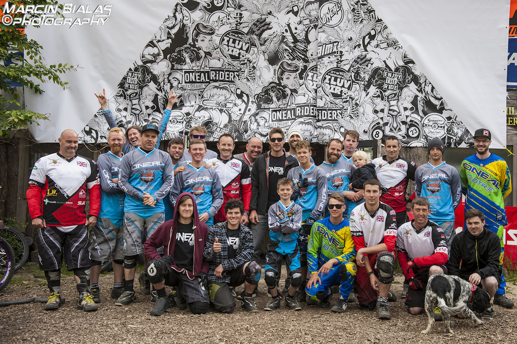 Greg Minnaar and the O'Neal team at PORC