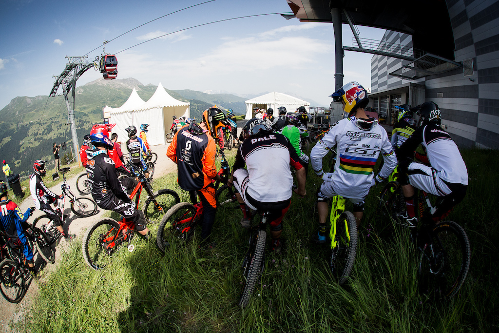 The company you keep and the sharp end of World Cup racing talent.