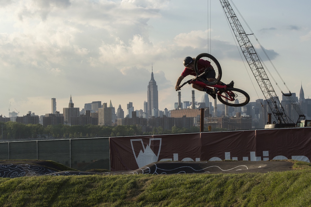 The first Velosolutions Asphalt Pump Track in North America.