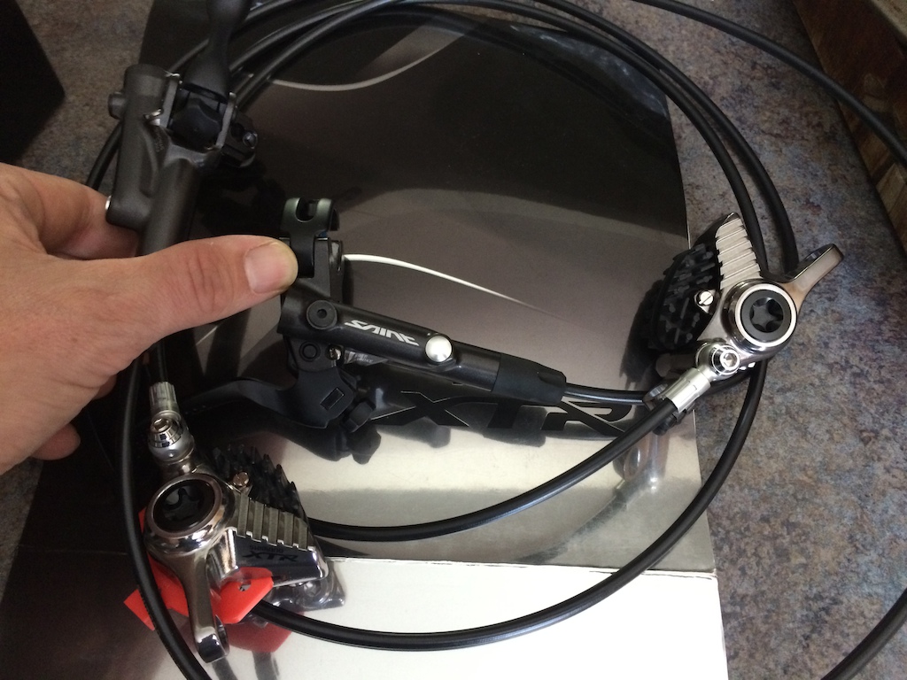 2015 Brakes - Saint levers on XTR calipers
