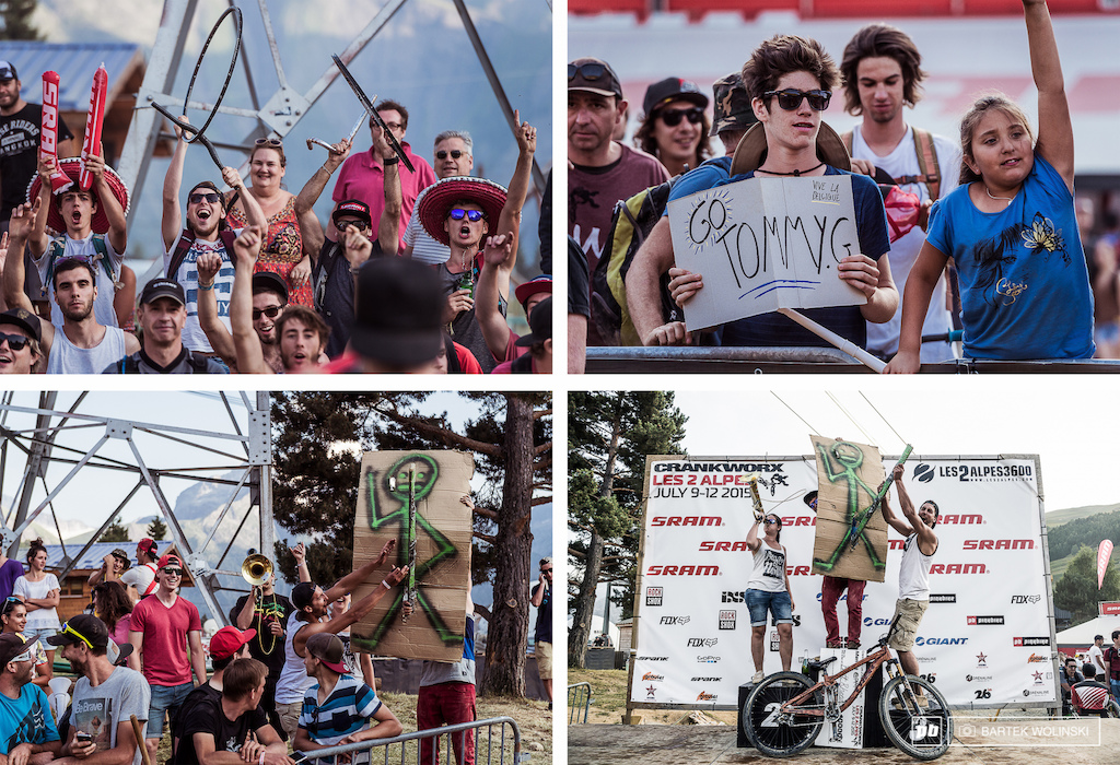 Crankworx fans are a special breed of people.