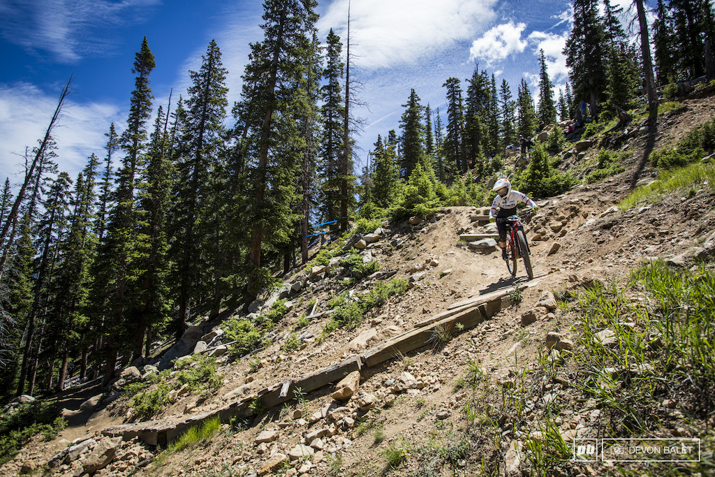 Heather was the lady to beat this weekend after winning the past two years in Keystone.