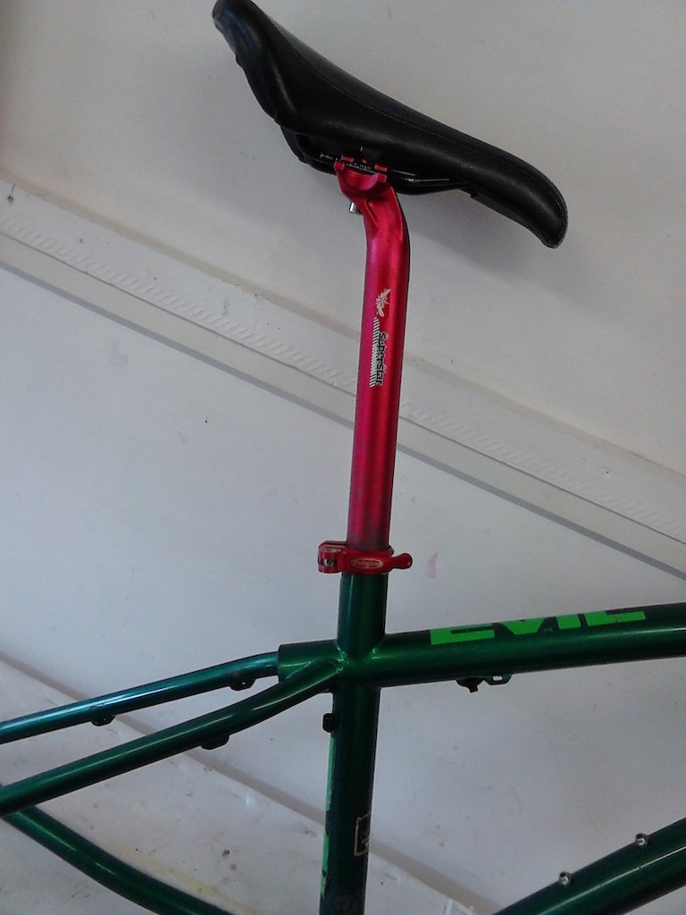 2012 evil soveriegn frame 15inch, rock shox forks