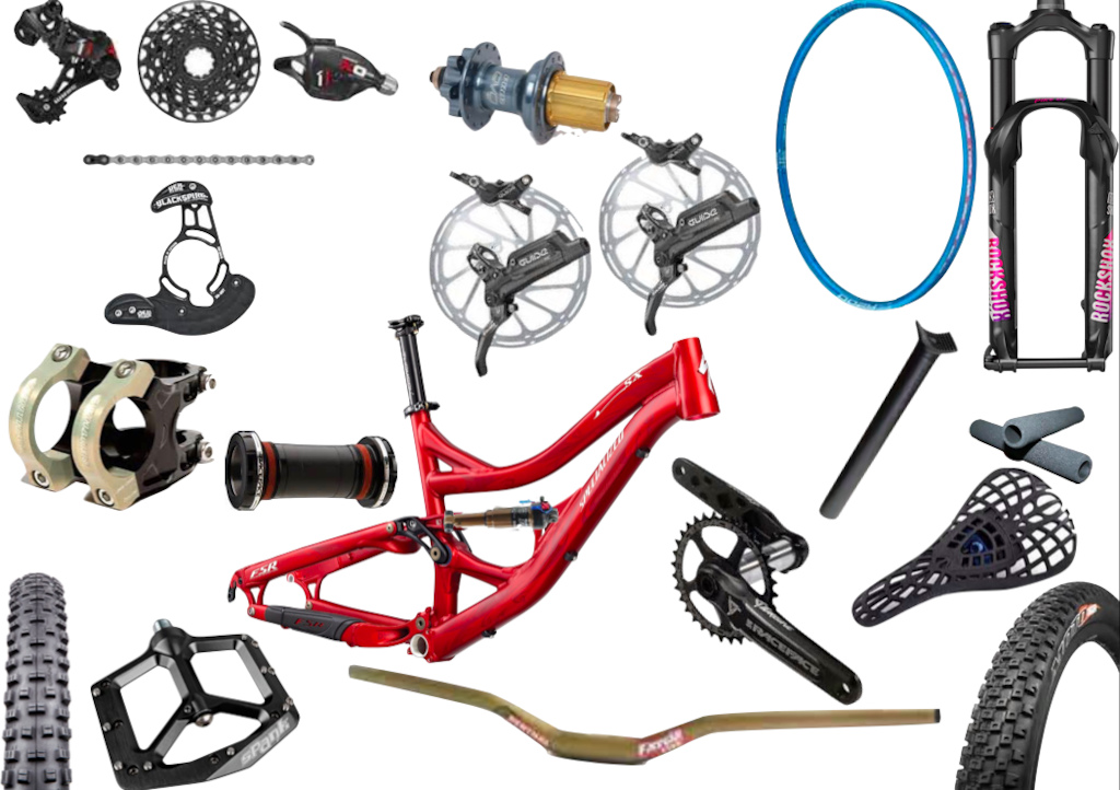 The plan of a specialized sx which is the frame i will get after I sell my rook