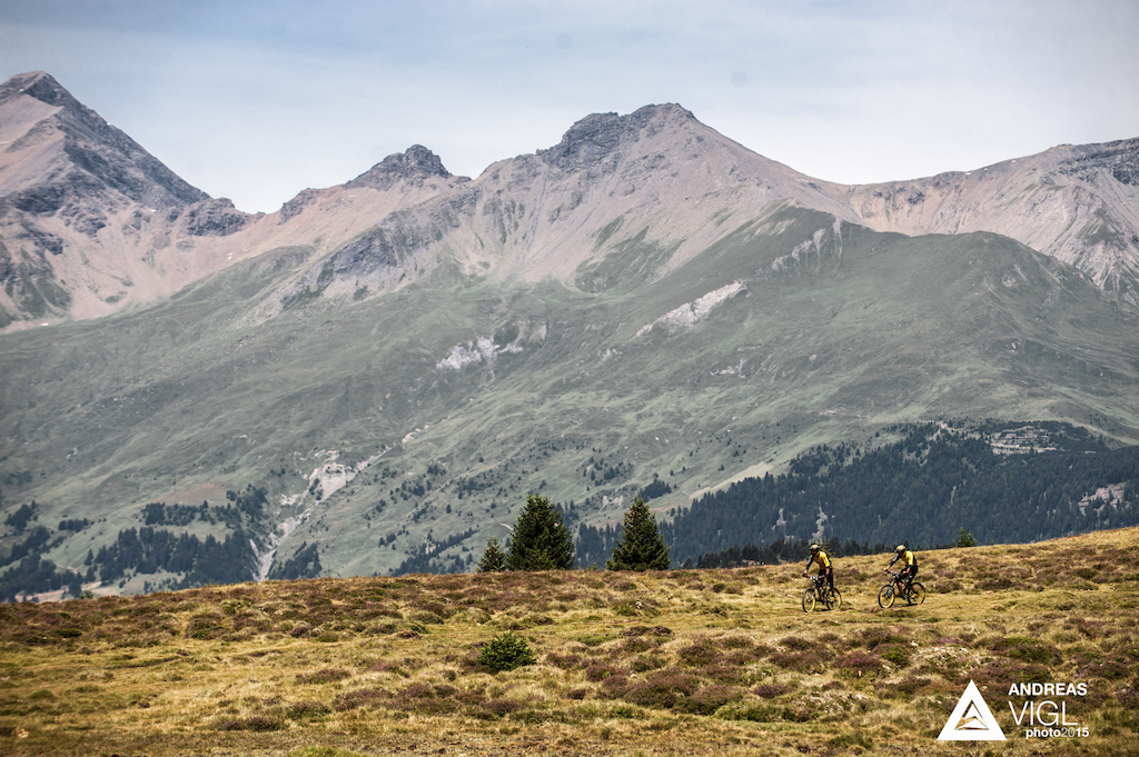 The 3rd stop of the European Enduro Series at Reschenpass, Austria, on July 26, 2015. Free image for editorial usage only: Photo by Andreas Vigl